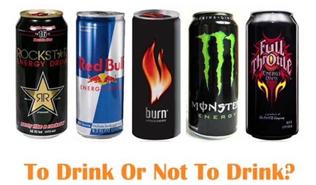 High energy drinks